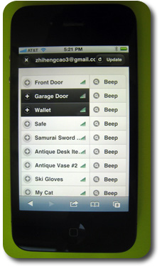 Functionality Demo Using iPhone4
